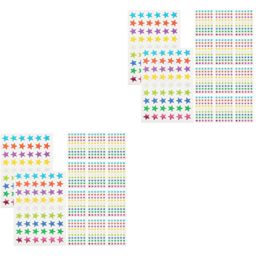100 Vielseitige Aluminium-DIY Scrapbook Sticker 1