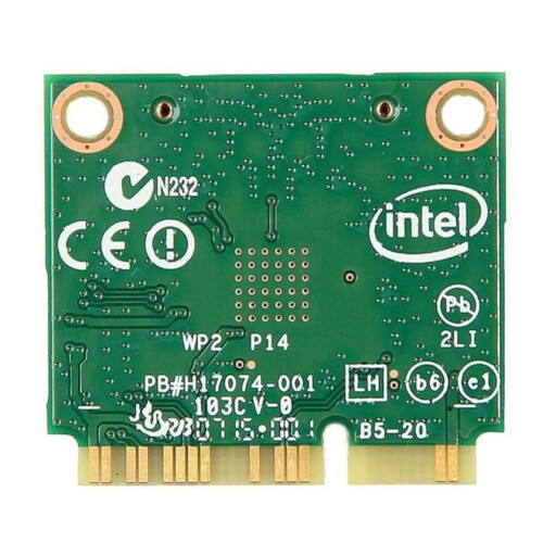 Dvoupásmový Wi-Fi + Bluetooth adaptér Intel7260HMW 1