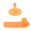 Kit di etichette auricolari per maiali, 100 set, plastica, 5x2 cm 4
