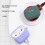 Capa protetora de silicone para Apple AirPods 4 (2024) 2