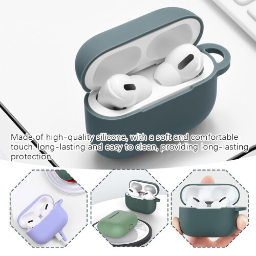 Capa protetora de silicone para Apple AirPods 4 (2024) 2