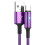 Cabo de carregamento USB para USB-C com luz LED de 1 m 4