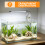 Plastic Hanging Aquarium Tank for Home with Auto Refill System 3