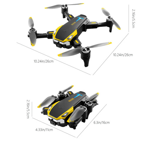 S25RC-drone met camera, borstelloze motor en obstakeldetectie. 2