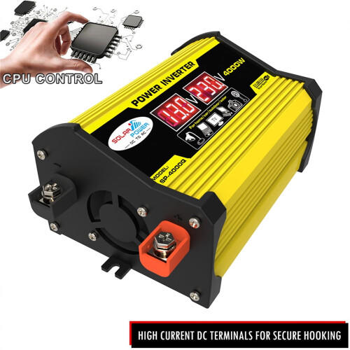 Φορητός μετατροπέας ισχύος αυτοκινήτου 300W12V έως 220V 2