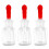 6Pcs Clear Glass Dropping Bottles Compact Refillable Perfume Bottles 9