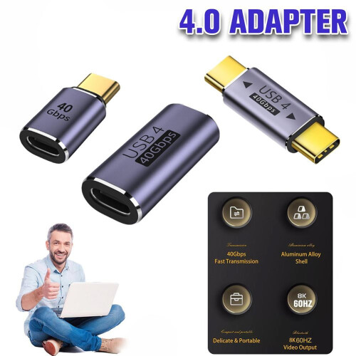 Επέκταση USB-C 40Gbps 8K 100W Αλουμινίου 2
