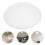 2Pcs White PVC Round Ceiling Lamp Cover Light Shade for Home 9