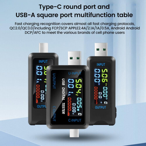 USB-vermogensmeter – spannings-, stroom- en vermogenstester 2