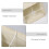 3Stk Ersatz Papier Lampenschirm Stehlampe Hellgelb Modern 5