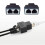 Προσαρμογέας διαχωριστή Ethernet RJ45 – 1 είσοδος προς 2 εξόδους 2