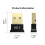 V5.1 Bluetooth adapter USB2.0 fekete 4