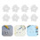 50Pcs Durable Brass Torch Lighter Flame Regulate Screwdriver Accessory 6