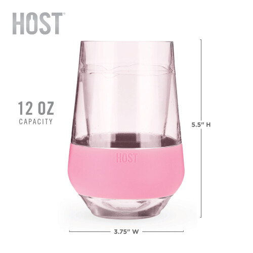 Host Freeze XL Μονωμένα Ποτήρια Κρασιού 12oz Σετ των 2 2