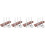 4Sets Pink Travel Spoon Fork Chopstick Set with Carrying Case 4