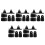 30Pcs Eye End Cap Marine Fitting for Yacht Canopy Hardware 5