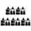 30Pcs Eye End Cap Marine Fitting for Yacht Canopy Hardware 7