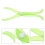 Transparent Green Acrylic Caliper Pottery Measuring Tool for Arts 6