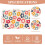 Vintage-Tischsets mit Blumenmuster, 4er-Set 5