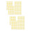 2 Pack Scrapbook Stickers Colorful Star Letter Decorations 6