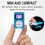 Φορητό MP3 Player Blasgw, Μίνι USB Οθόνη LCD με Υποστήριξη Κάρτας MP3 για Αθλητικά Μουσικά 4