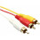 Cable HDMI a RCA chapado en oro de 1,5 m 3