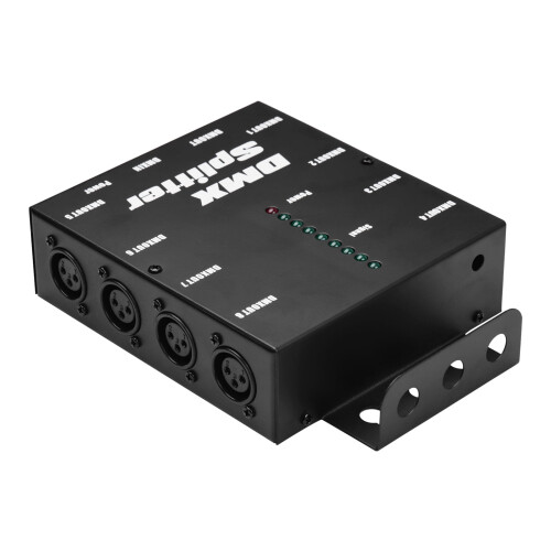 DMX512 Διαχωριστής οπτικού σήματος 1 είσοδος 8 έξοδοι 2