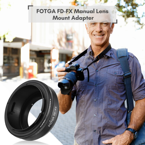 FOTGA FD til Fuji X-Mount objektivadapter 1