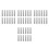 100Pcs Silver Stainless Steel Blank Tags Rectangle Shape for Engraving 7