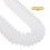 1Set White Flexible Plastic Basin Sink Drain Pipe Extension for Washer 5