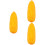 3Pcs Cute Yellow Car Antenna Decor Plastic Vehicle Accessory Set 5