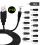 Cable de alimentación USB a 5V CC con 14 conectores intercambiables 2