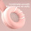 Casque Ankereame Bluetooth 5.3 Hi-Fi pliable 16 h rose 5