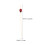 200Pcs Skull Head Bamboo Cocktail Picks Assorted Color Fruit Forks 8