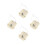 4Pcs Watch Motor Replacement Dc Automatic Winder Durable Plastic Beige 2