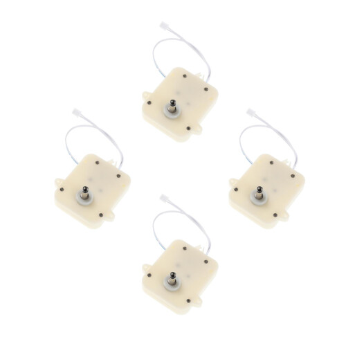 4Pcs Watch Motor Replacement Dc Automatic Winder Durable Plastic Beige 1