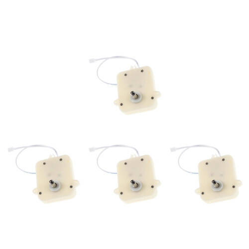 4Pcs Watch Motor Replacement Dc Automatic Winder Durable Plastic Beige 2