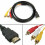 Καλώδιο HDMI σε 3RCA AV – 1080p, Επιχρυσωμένο 2
