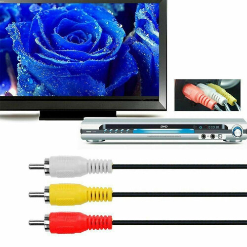 Καλώδιο HDMI σε 3RCA AV – 1080p, Επιχρυσωμένο 2