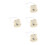 4Pcs Watch Motor Replacement Dc Automatic Winder Durable Plastic Beige 5