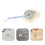 4Pcs Watch Motor Replacement Dc Automatic Winder Durable Plastic Beige 8