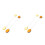 4Pcs Novelty Glass Serving Spoons Bar Coffee Stirring Tools 6