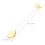 4Pcs Novelty Glass Serving Spoons Bar Coffee Stirring Tools 9