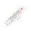 60Pcs Pocket-Size Glass Thermometer Multi-Color for Miniature Display 9