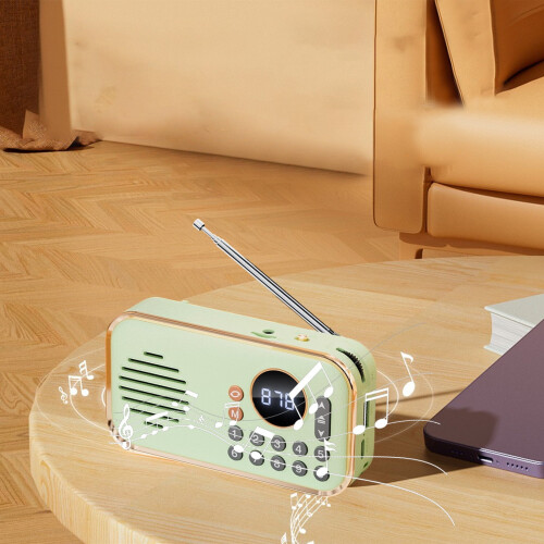 Μίνι ηχείο Bluetooth με ραδιόφωνο και FM, USB και SD 1