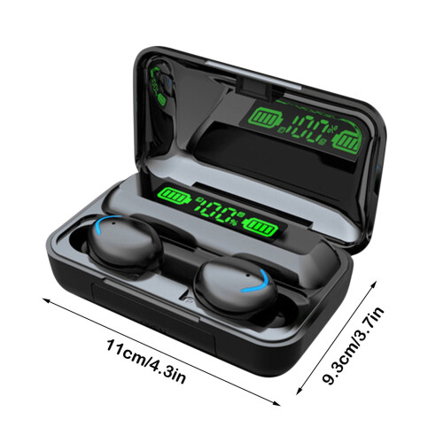 Jacenvly Bluetooth 5.0 True Wireless Earbuds with Deep Bass 2