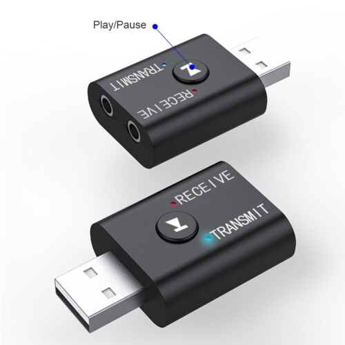 2 az 1-ben Bluetooth audio adó és vevő 2
