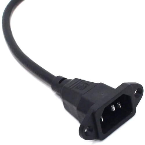 Cable de alimentación en ángulo recto C14 a C13 de 60 cm (2 pies) 2