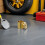 2Pcs Durable Brass Car Ashtray with Lid Portable Mini Windproof Design 3