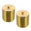 2Pcs Durable Brass Car Ashtray with Lid Portable Mini Windproof Design 11